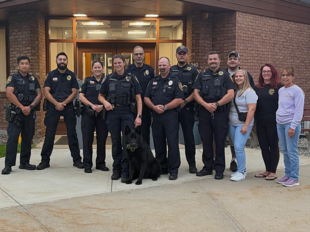 The Berlin Police Department is asking the public to celebrate the now-retired police K-9 'Casner' at a special ceremony this week.