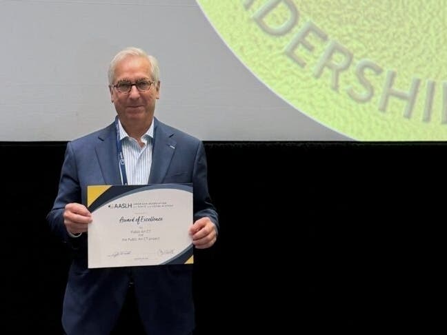 Public Art CT, a digital humanities website founded and edited by Alden R. Gordon, a Trinity College professor emeritus, received a 2026 Award of Excellence from the American Association for State and Local History.