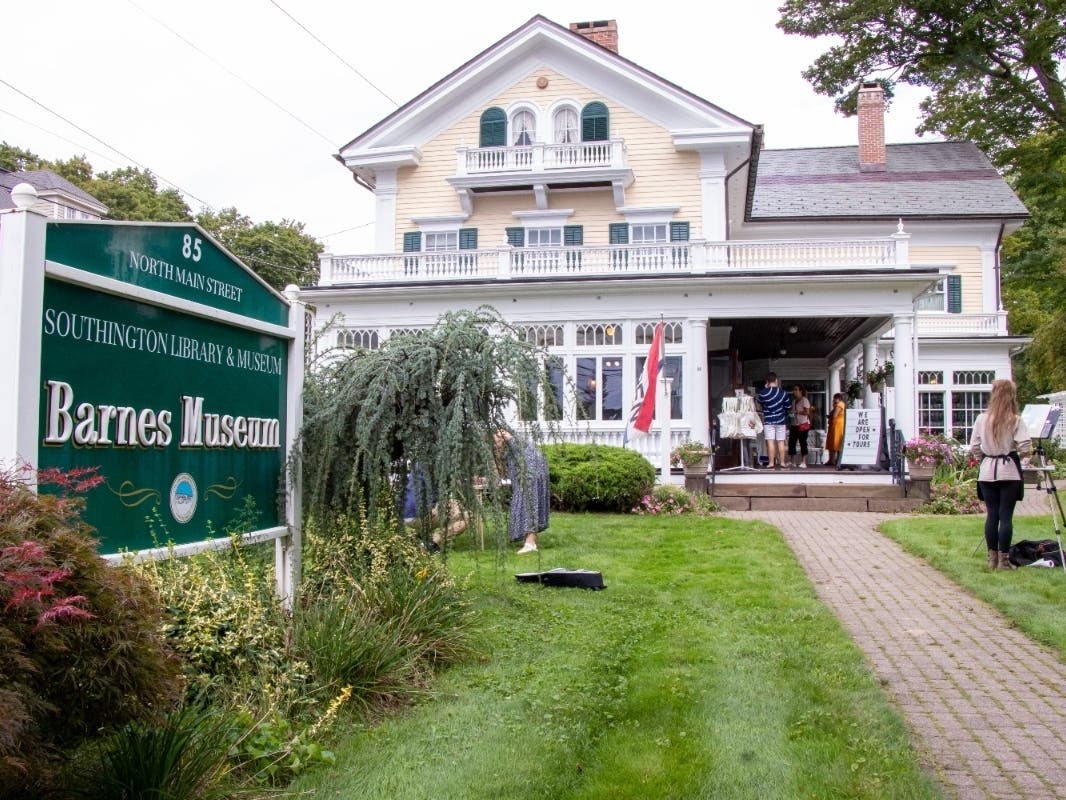 The Barnes Museum opens its grounds to the town's littlest trick-or-treaters on Saturday afternoon.