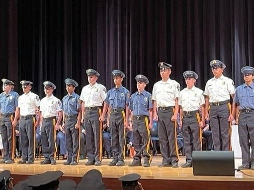 Marlboro Public Safety Cadets at graduation last week.