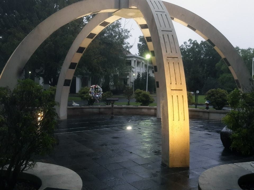 The Howell Township 9/11 Memorial Service will be Saturday, Sept. 10, at 10 a.m. at the 9/11 Memorial Monument, pictured above. 