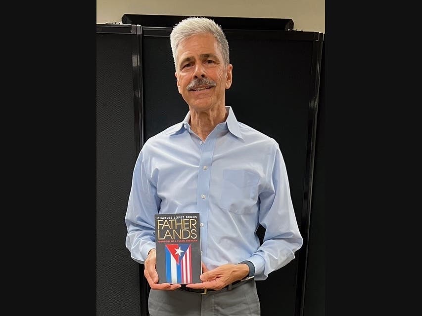 Author Charles Lopez Bruns will discuss his debut book, "Fatherlands: Identities of a Cuban American," at the Eastern Branch of the Monmouth County Library in Shrewsbury on Wednesday evening.