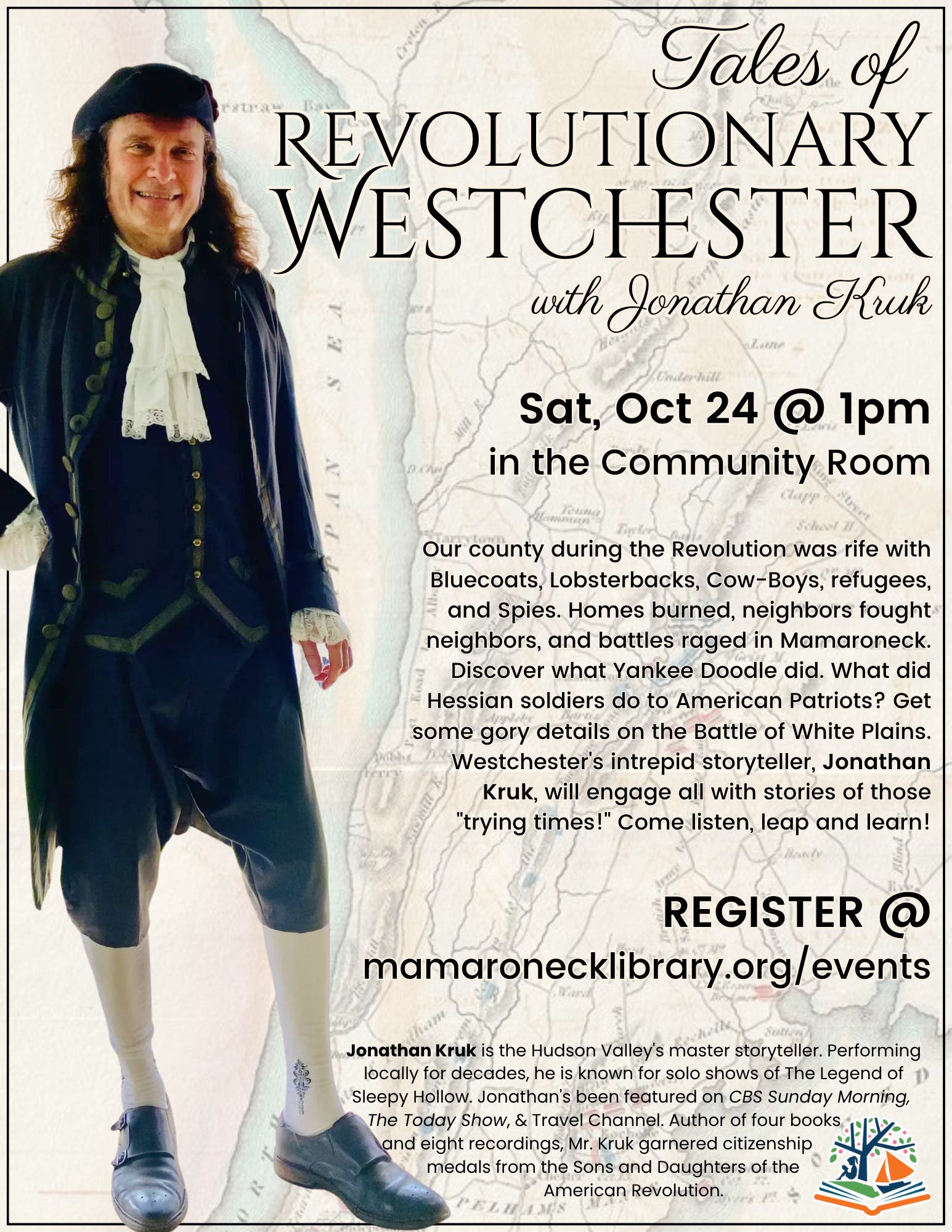 Tales of Revolutionary Westchester with Jonathan Kruk