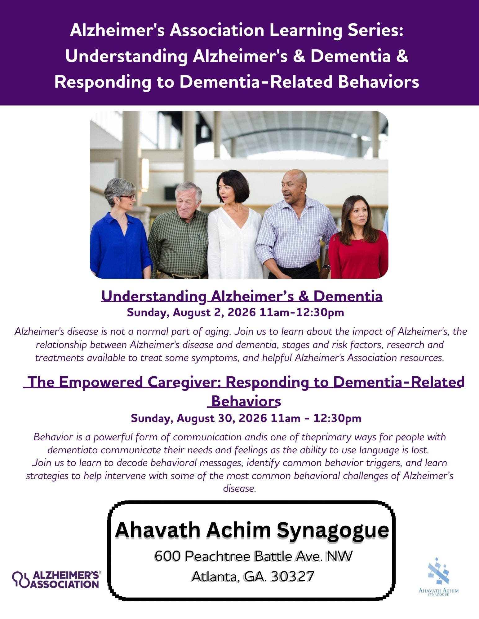 Alzheimer's Association Learning Series