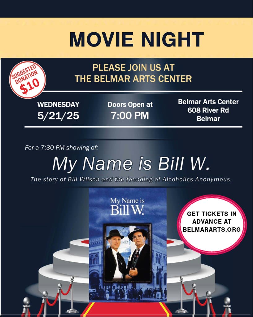 Movie Night at the Belmar Arts Center: My Name is Bill W