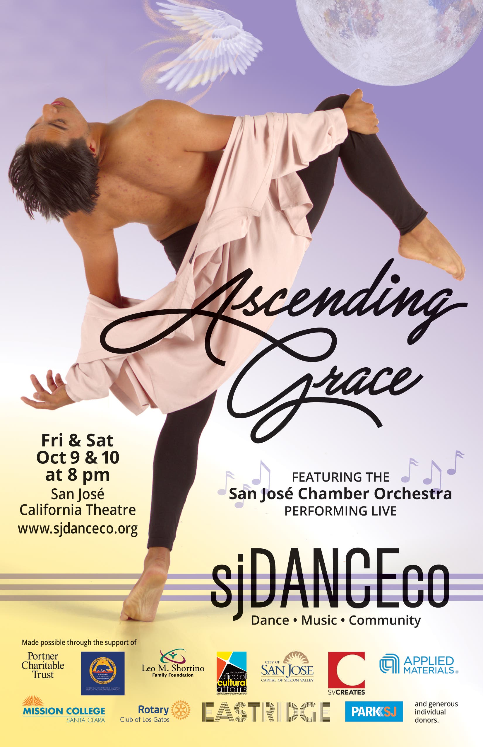 Ascending Grace — Contemporary Dance with Live Orchestra at the California Theatre