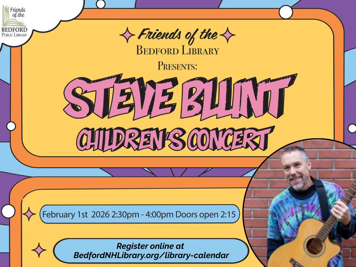 Friends of the Bedford Library Concert Series: Steve Blunt