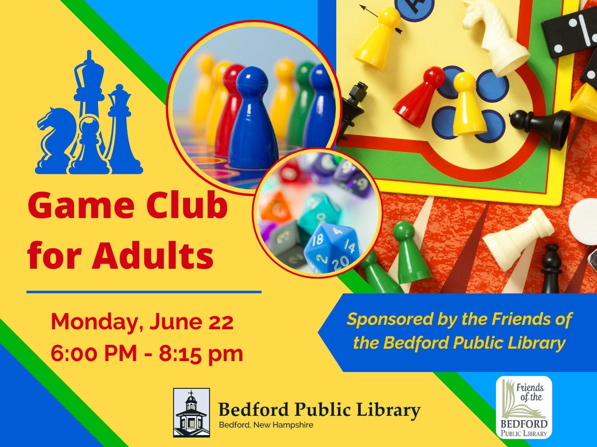 Game Club for Adults