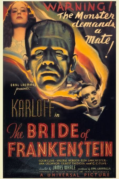 Movie Showing: The Bride of Frankenstein