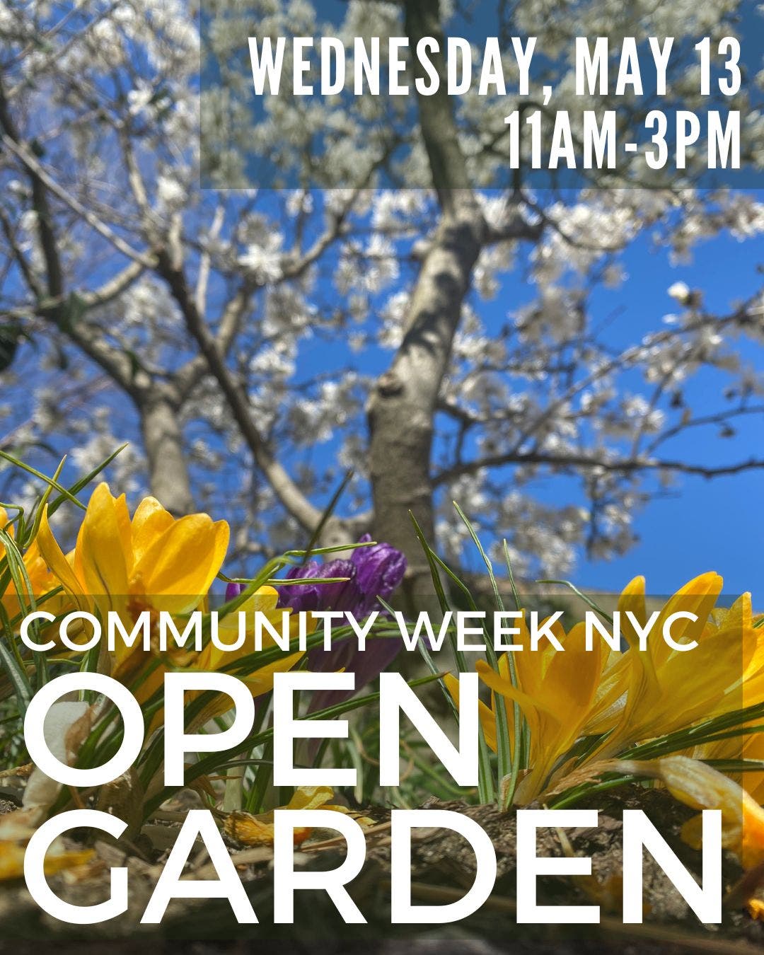 Community Week NYC Open Garden