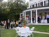 Mingling and check in at Building Dreams Gala held at Glen Magna Farms in Danvers