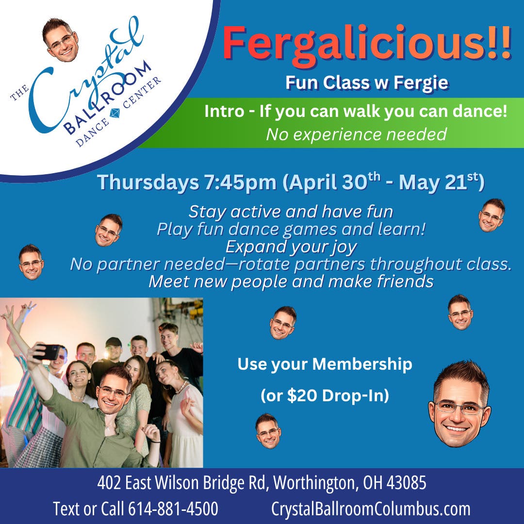 Fergalicious Fun Class with Fergie!