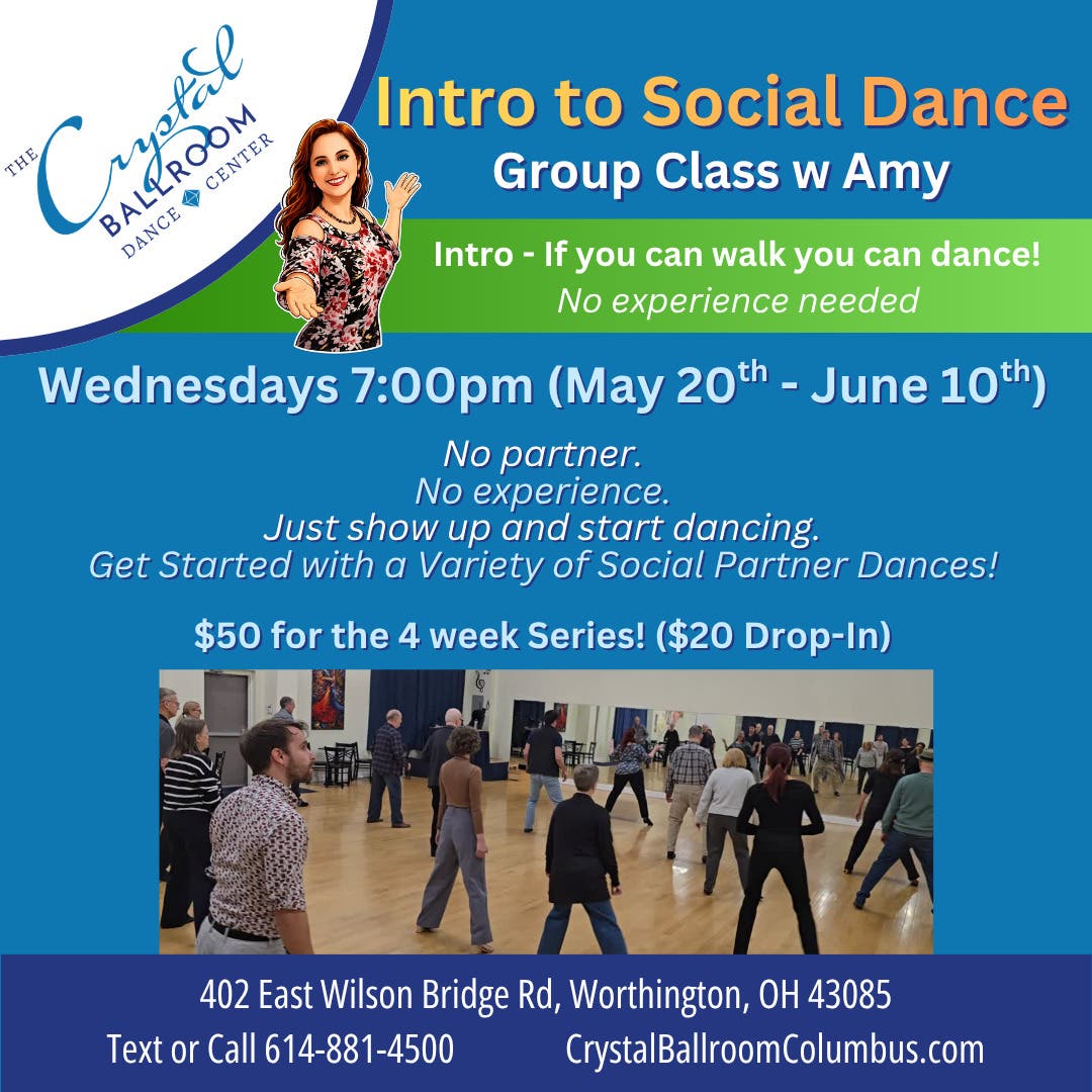 Intro to Social Dance Group Class with Amy
