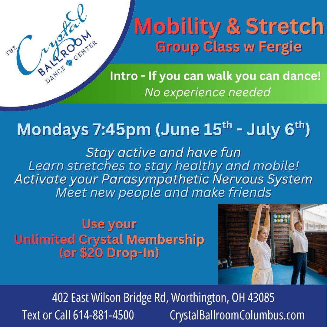 Mobility and Stretch Group Class with Fergie