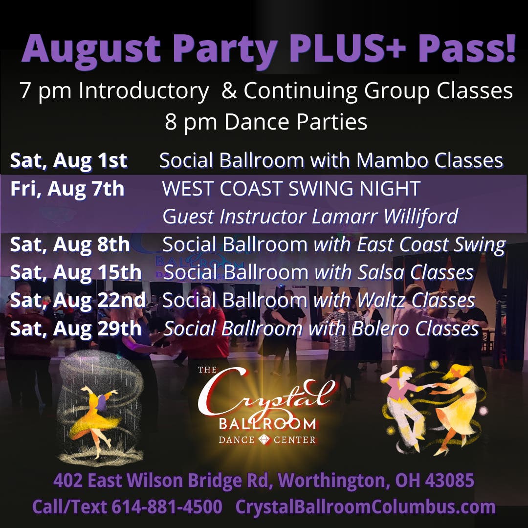 August Party PLUS+ Pass - Mambo