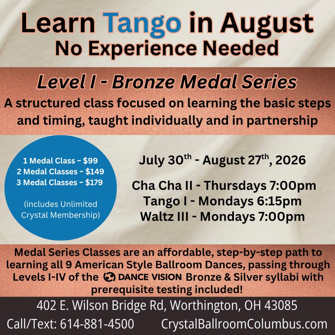 Dance Vision Medal: Tango I