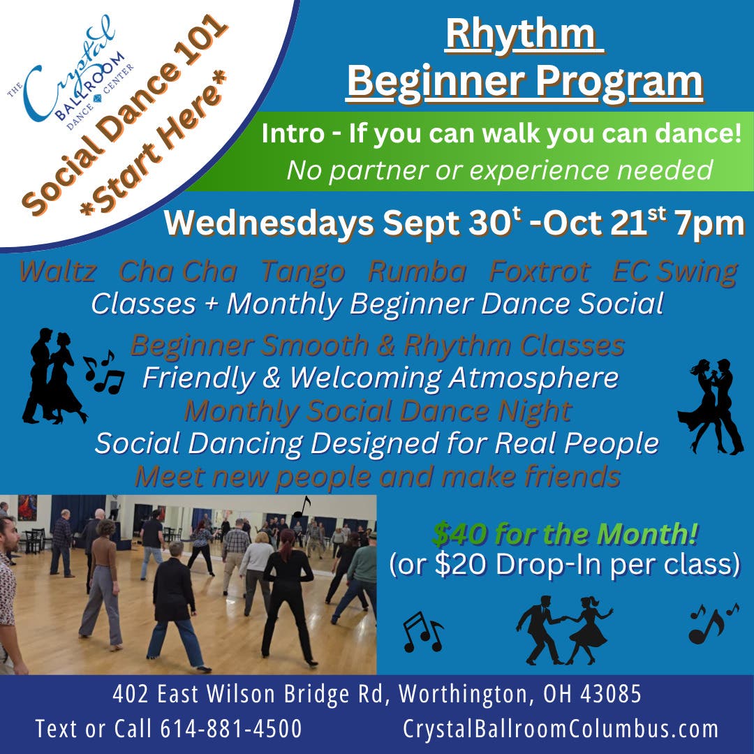 Social Dance 101: Beginner Rhythm
