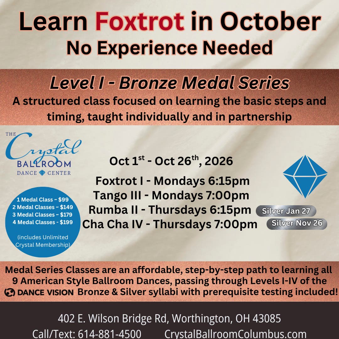 Dance Vision Medal: Foxtrot I