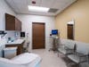 The new Advocate Outpatient Center in Lakemoor features spacious rooms. 