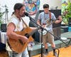 The Brother Sun Band performs.