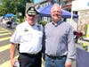 Newtown Township Police Chief John Hearn and State Rep. Perry Warren.