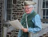 A live reading of the Declaration of Independence at Washington Crossing Historic Park.