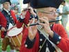 Fife and drum music on the Fourth at Washington Crossing Historic Park.