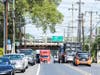 Trucks observed driving along S. Pennsylvania Avenue in Morrisville Borough.