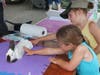 The rabbit and cavy show begins at 10 a.m. in the show arena.