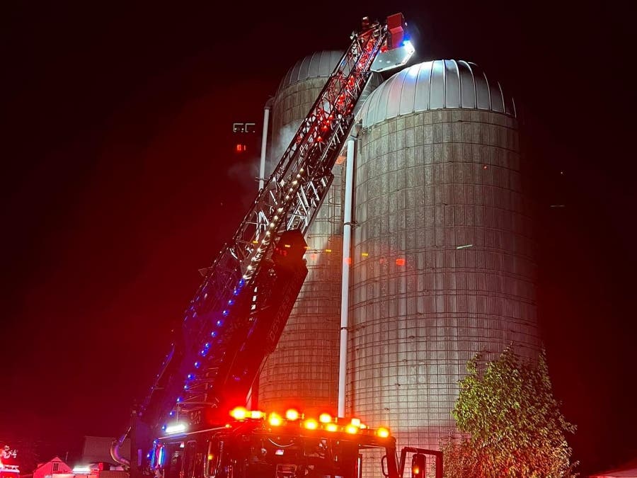 Fire Ignites Inside Storage Silo In Warrington Township | Doylestown ...