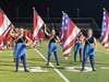 The flags of the Central Bucks East High School Marching Band.