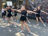 Dancers from BC Discoveries perform.