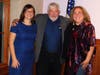 Newly-elected leaders of the Newtown Borough Council, President Tara Grunde-McLaughlin, left, and Vice President Emily Heinz, right, with newly appointed councilor Dennis O'Brien.