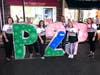 The people who organized Newtown's "Light The Night Pink" event.
