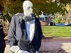 Kim McDermott as the Invisible Man won first place for Halloween Horror.