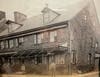 An historic photo of the Temperance house prior to the addition of the hotel.