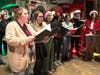 The Council Rock South Vocal Ensemble performing at the Mercer Museum in Doylestown.