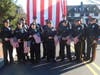 Members of the New Hope Borough Police Department gather for a photograph following the event.