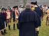 General Washington addresses the troops.