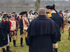 General Washington addressing the troops.