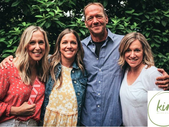 Corinne's siblings Michelle, Megan, Greg and Stacey.