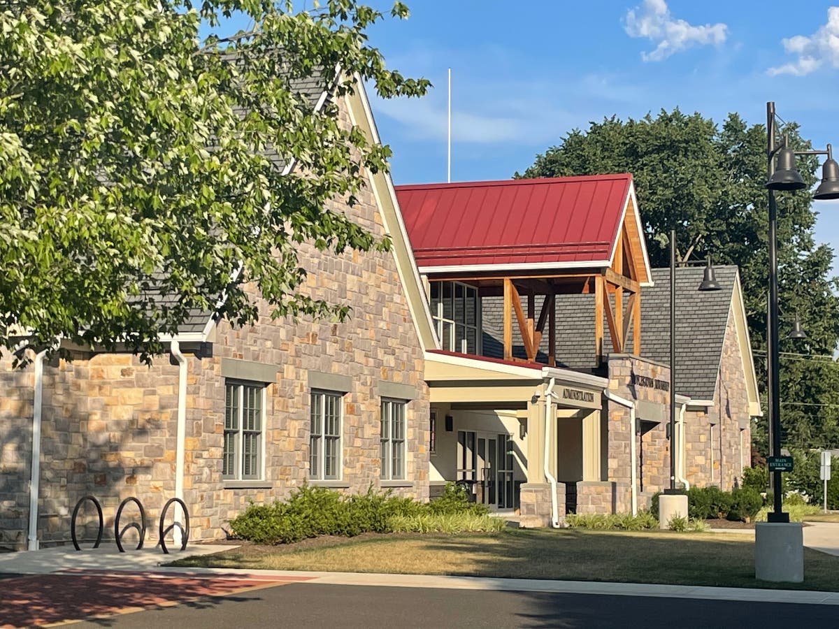 The Doylestown Township Municipal Building.