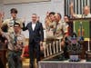 Doylestown's Eric Simon joined previous Eagle Scout awardees, including Congressman Brian Fitzpatrick, during Simon's Eagle Scout Award Ceremony on June 17, 2023.