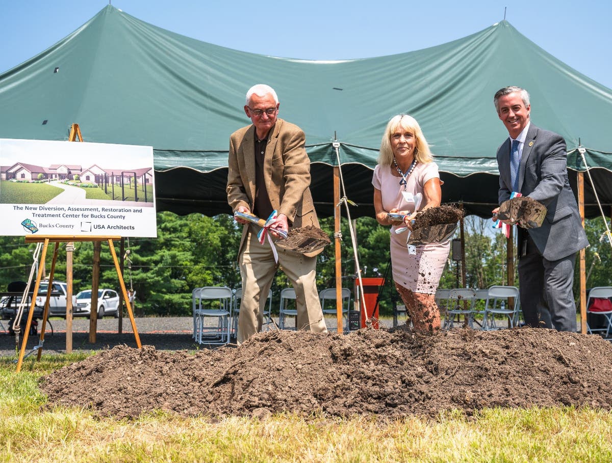 County Breaks Ground On Mental Health Diversion Center In Doylestown ...