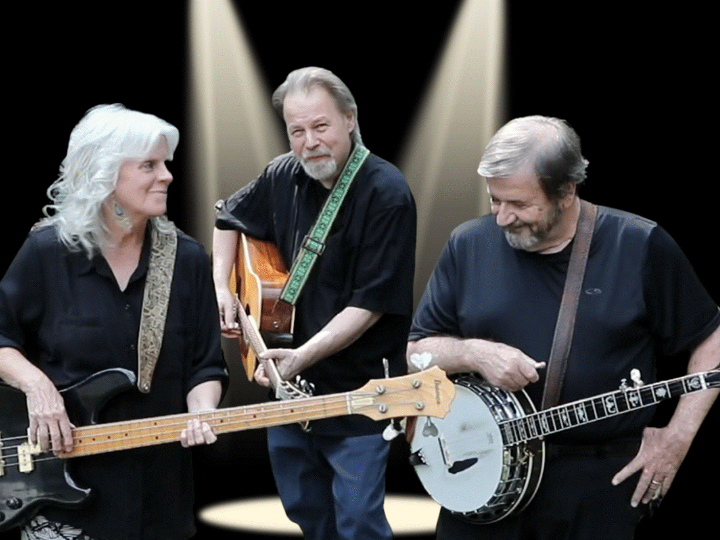 Borderline, a Bucks County bluegrass trio, will perform at the Newtown Theatre on September 15.