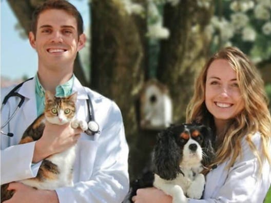 Veterinarians Dr. Danielle Esplin and Dr. Jack Perkins have opened the Central Bucks Veterinary Hospital.