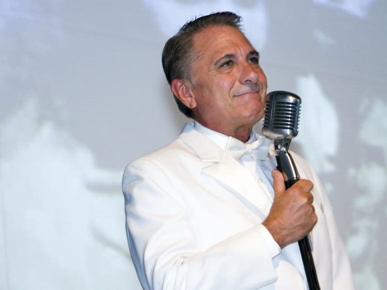 Vocal impressionist Tony Sands will perform many of Sinatra's greatest hits.