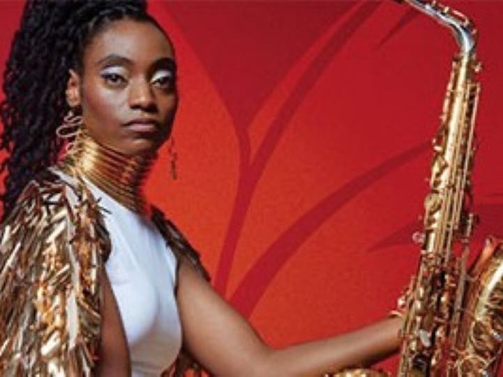 saxophonist Lakecia Benjamin.