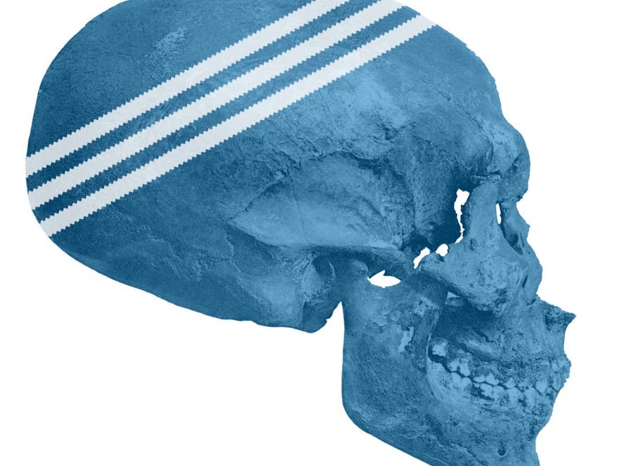 “Avtomat, Death Buy Adidas," a digital print on acrylic, dimensions variable, 2010. 