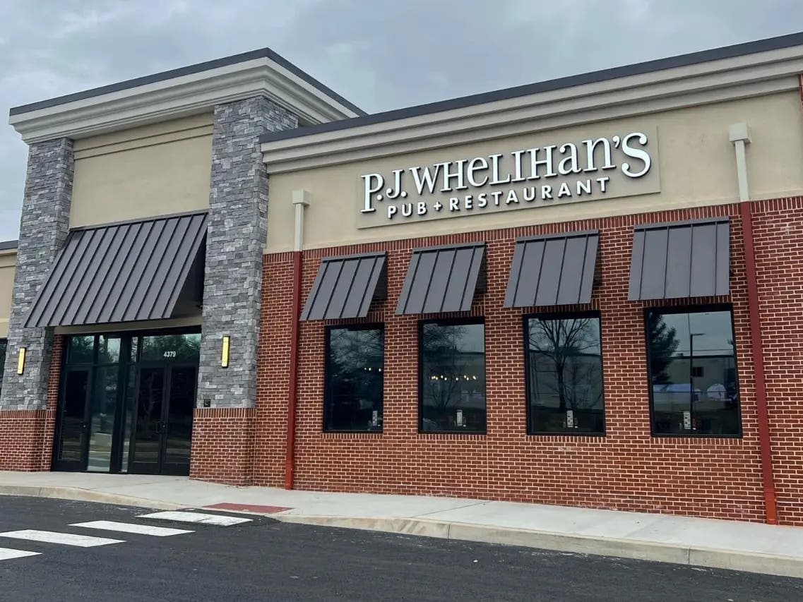 The PJ Whelihan's Restaurant and Pub at the Cross Keys Place Shopping Center.